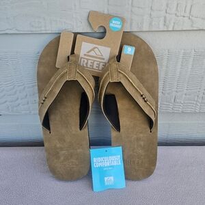 Reef Marbea SL Flip Flop Sandals Mens SZ 9 Comfort Water Friendly Bronze Brown